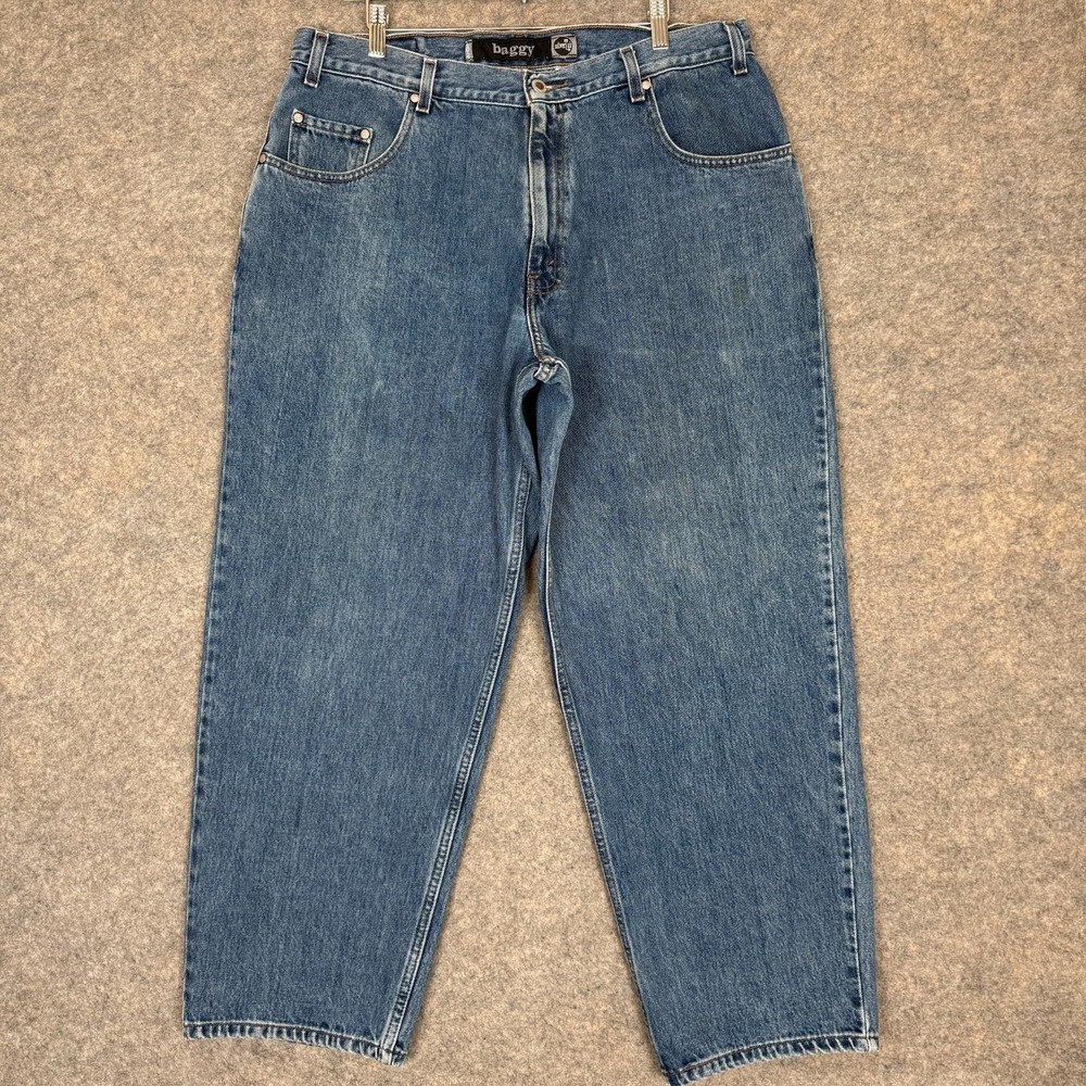 Vintage Levi's Silvertab Baggy Jeans Mens 38x30 (fits 36x30) 90s Y2k Denim Pants